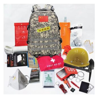 Emergency Survival Kit Bag - Essential Gear for Outdoor Adventures and Disaster Preparedness