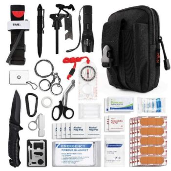 Emergency Survival Kit Bag with Essential Tools and Supplies