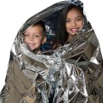 Emergency Blanket - Aluminized Film for Optimal Body Heat Reflection & Cold Environment Insulation