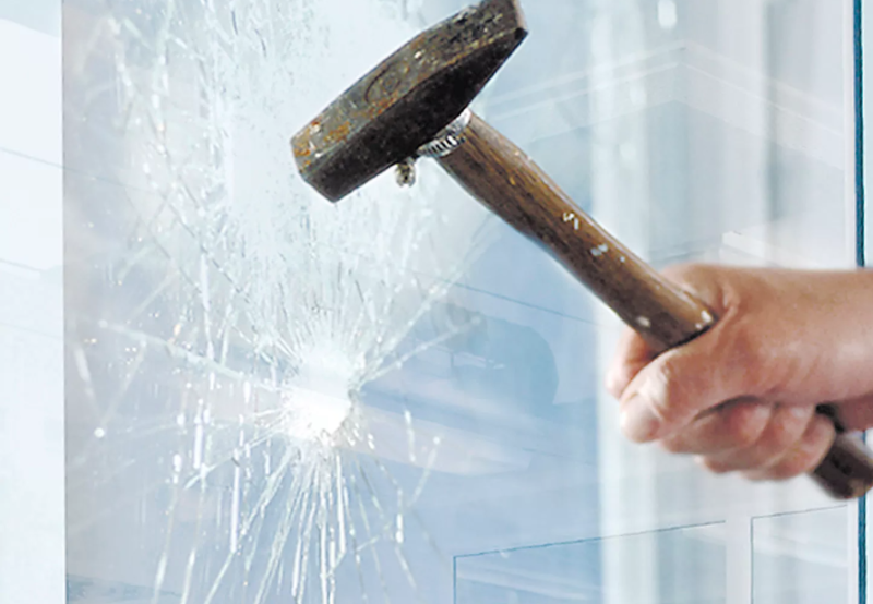 Security Window Film | Shatterproof, UV Blocking Film for Homes & Businesses (MI 2.5)(Block 95% of UV rays)